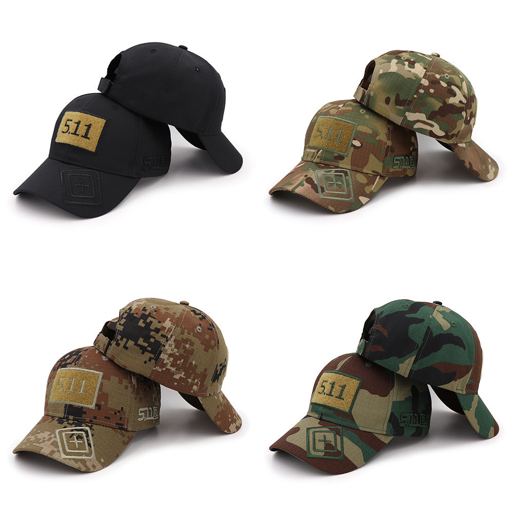 New Outdoor Combat 5.11 Velcro Camouflage Baseball Tctical Cap