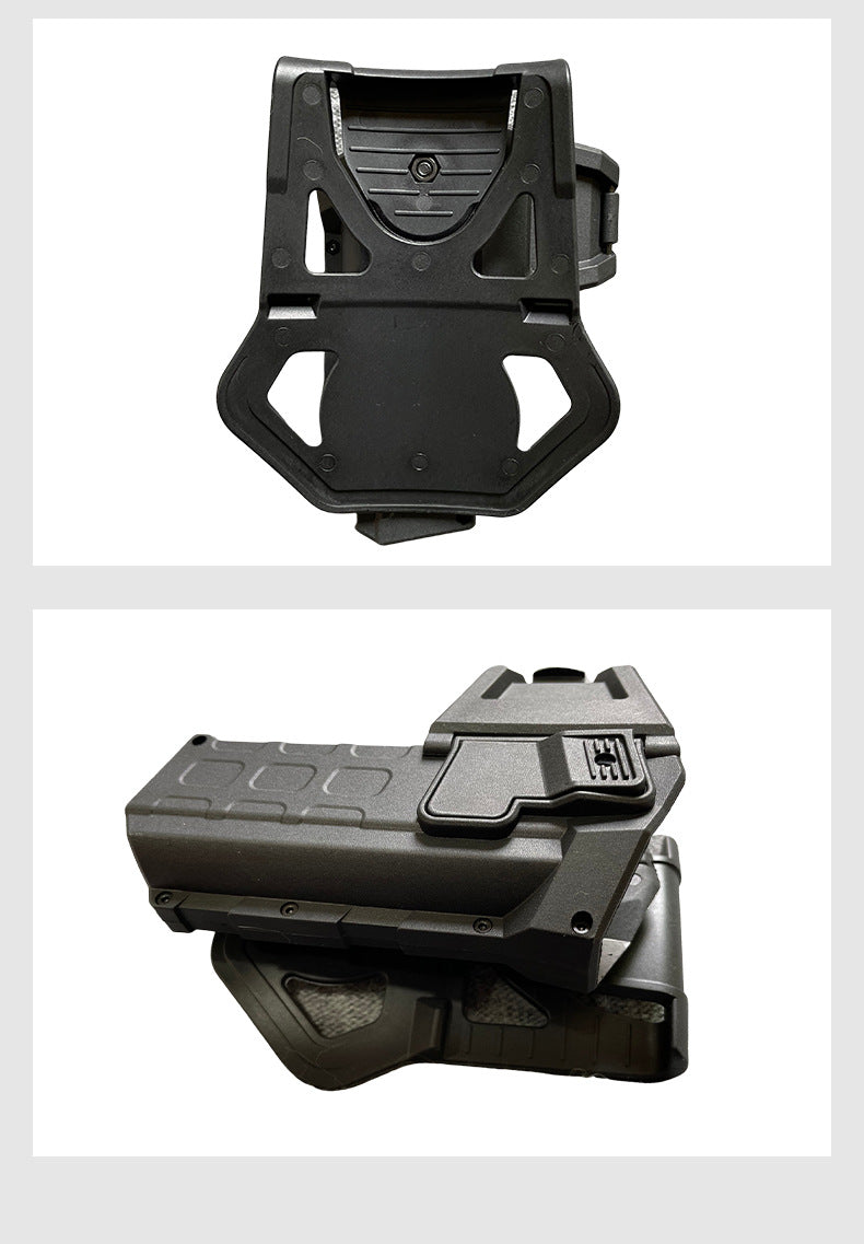 Outdoor Tactical Holster Black CS Combat Holster Quick Draw Kit Glock 19 Waist Holster