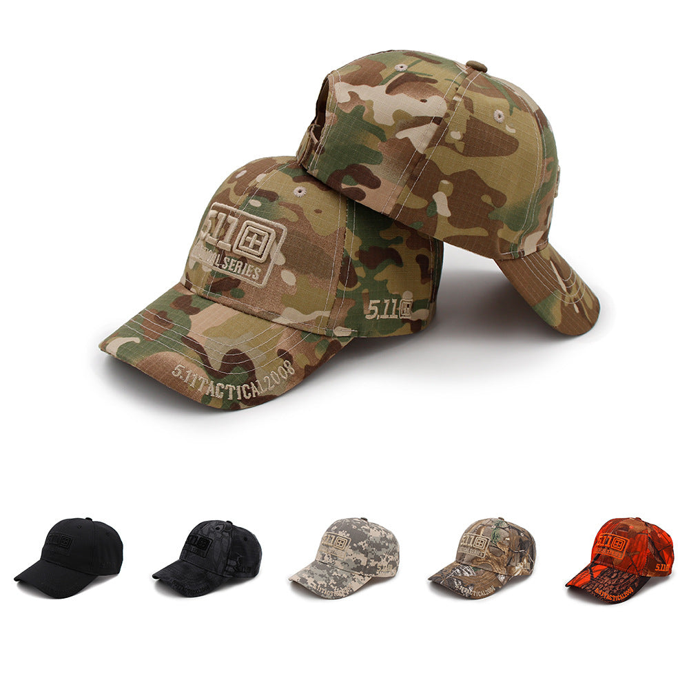 New Outdoor Combat 5.11 Velcro Camouflage Baseball Tctical Cap