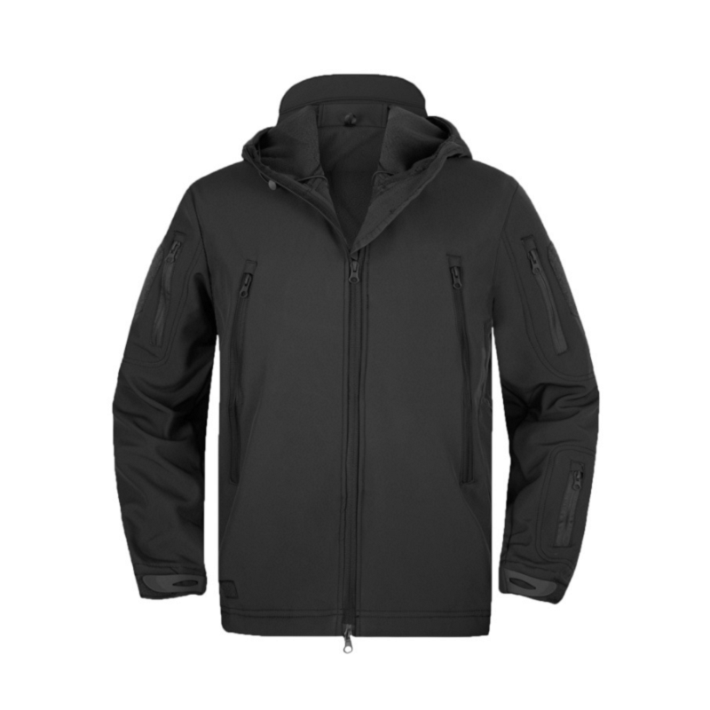 Tactical Emergency Jacket Outdoor Waterproof Soft Shell Fleece Coat