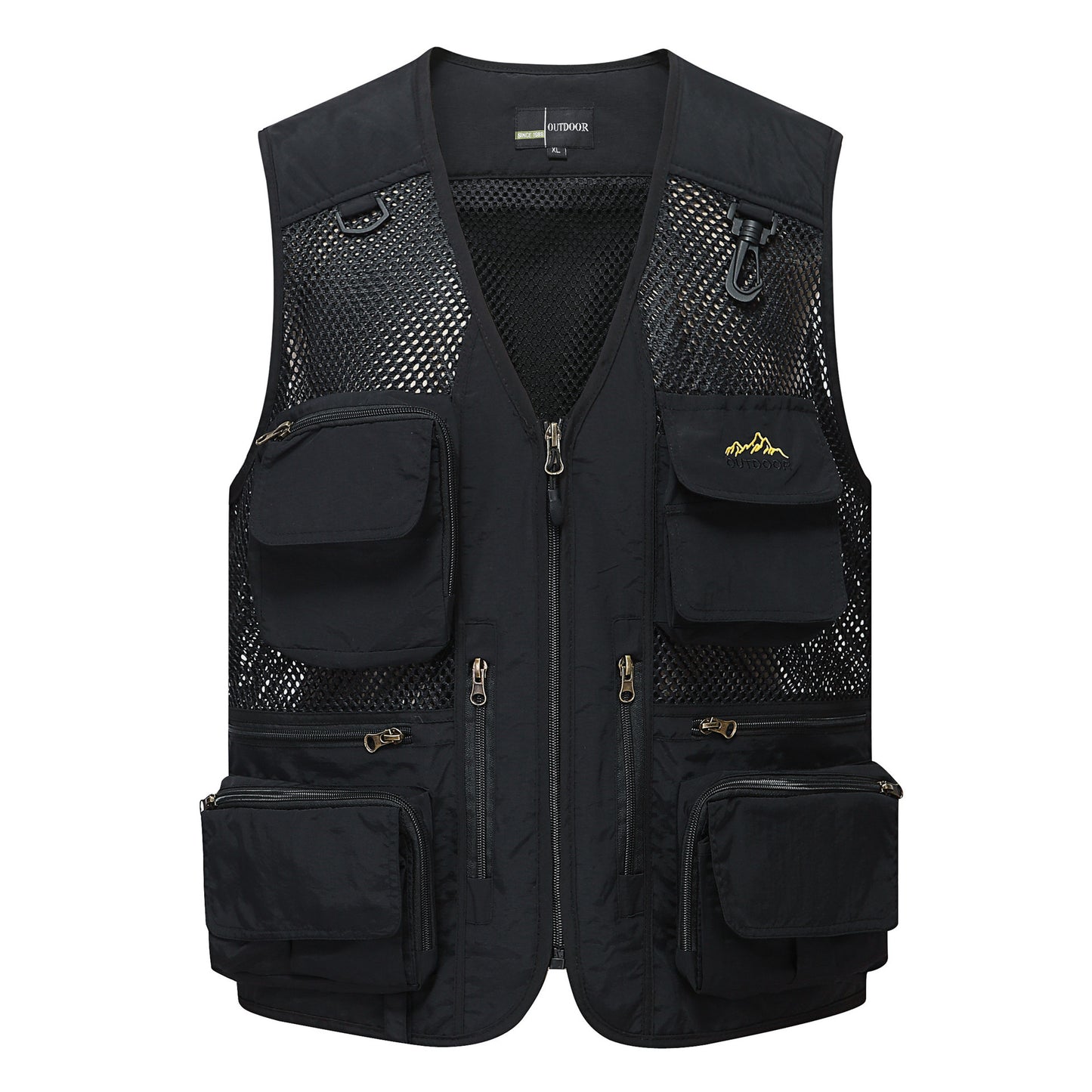 New Summer Men's Fishing Waistcoat Multi-pocket Traning Combat Sleeveless Vest