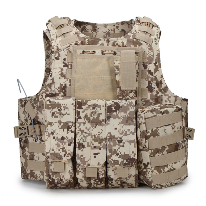 Amphibious Tactical Vest CS Field Camouflage Outdoor Combat Vest