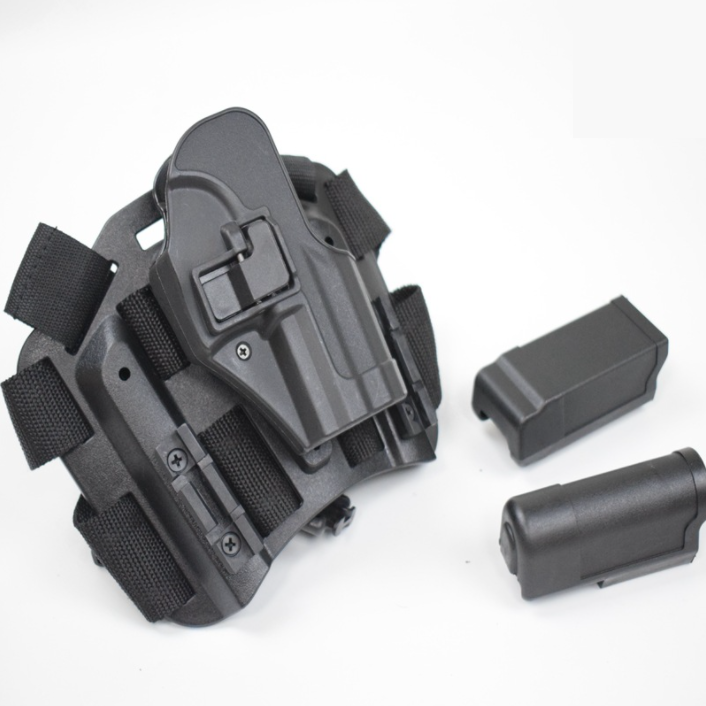 Tactical Quick Draw Holster Fits for M1911 M92 P226 USP Glock 17 Plastic Thigh Holster