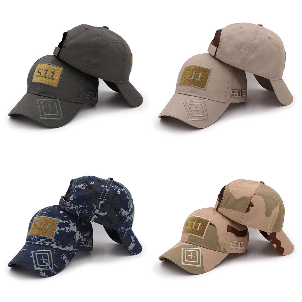 New Outdoor Combat 5.11 Velcro Camouflage Baseball Tctical Cap