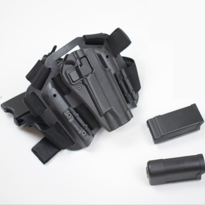 Tactical Quick Draw Holster Fits for M1911 M92 P226 USP Glock 17 Plastic Thigh Holster