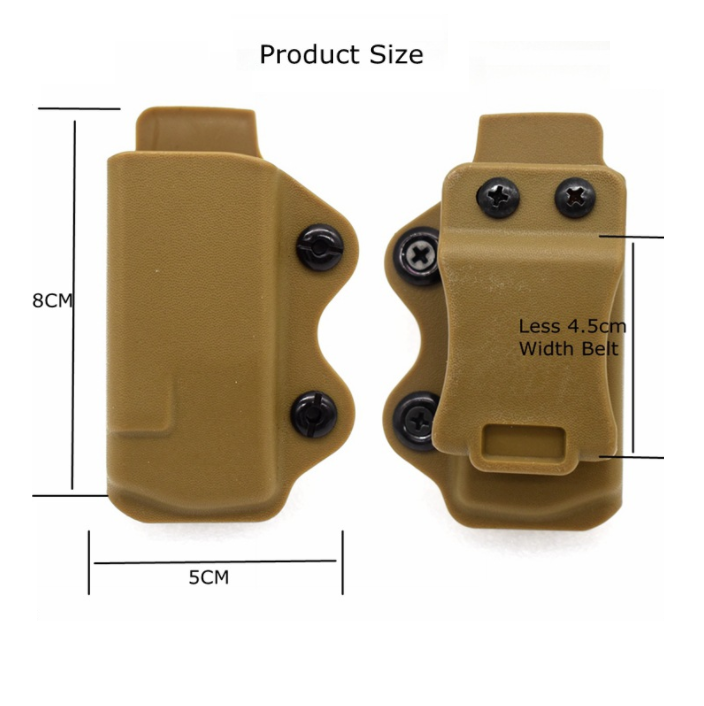 Tactical IWB Magazine Bag G17 19 23 26 27 31 32 33 Ammo Holster Quick Hunting Accessories