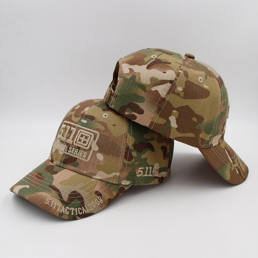 New Outdoor Combat 5.11 Velcro Camouflage Baseball Tctical Cap