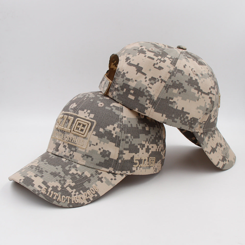 New Outdoor Combat 5.11 Velcro Camouflage Baseball Tctical Cap