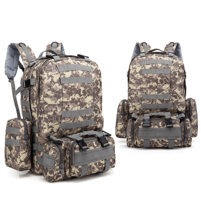 Army Camouflage Tactical Mountaineering Backpack