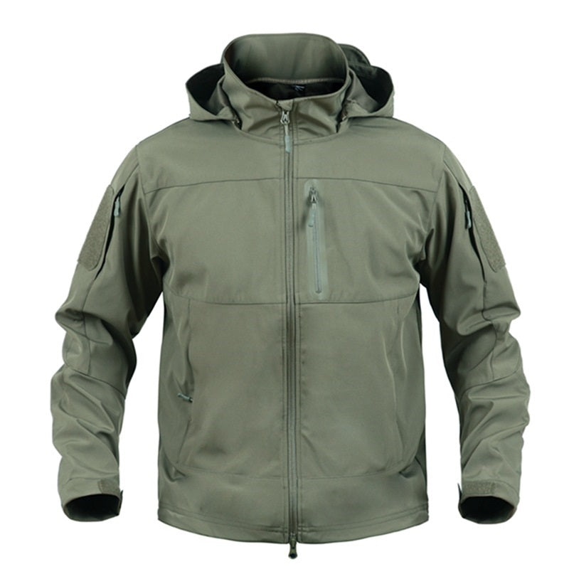 Outdoor Trench Coat Soft Jacket Sports Combat Jacket Tactical Men's Coat
