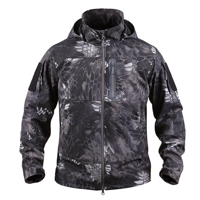 Outdoor Trench Coat Soft Jacket Sports Combat Jacket Tactical Men's Coat