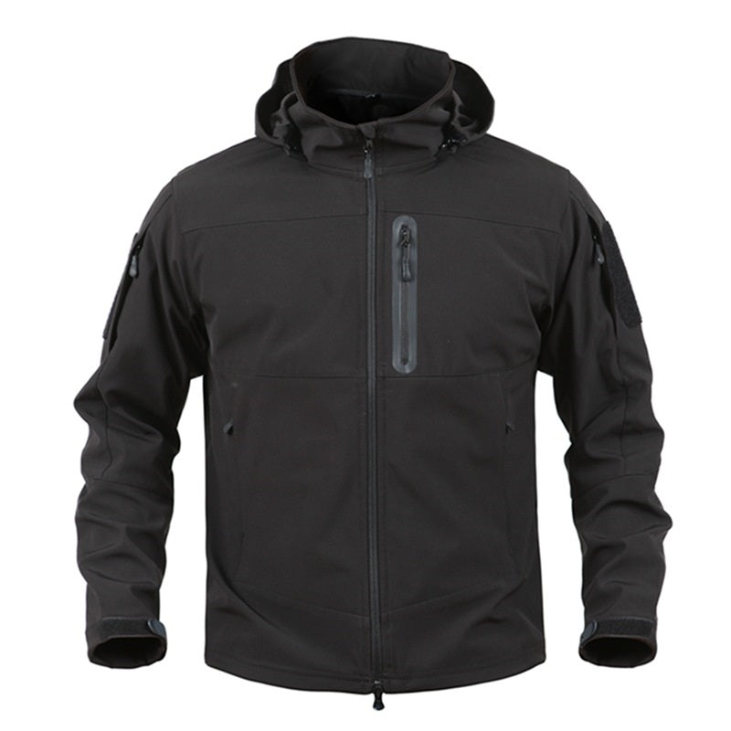 Outdoor Trench Coat Soft Jacket Sports Combat Jacket Tactical Men's Coat