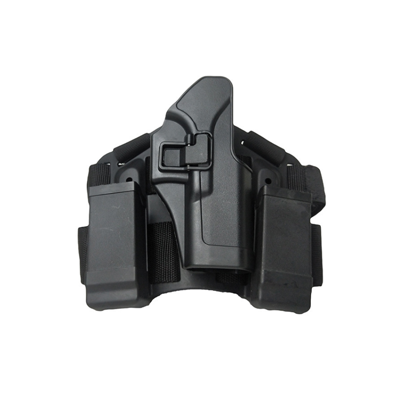 Outdoor CQC Tactical Leg Holster Fits For G17/19/22 Double Defense Combination Thigh Holster