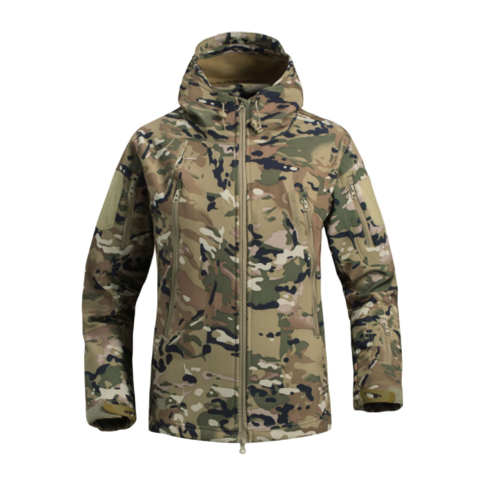 Outdoor Windbreaker Soft Shell Men's Cycling Tactical Jacket Windproof Coat