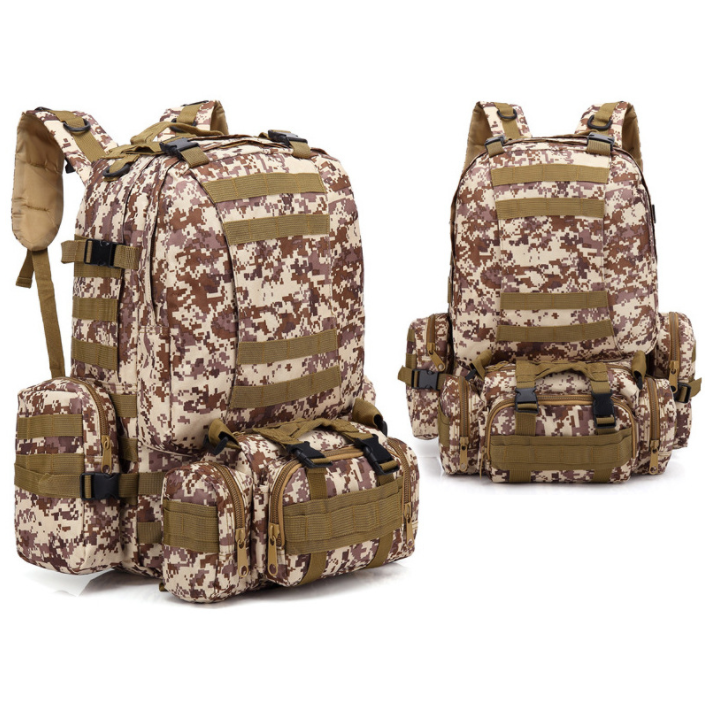 Army Camouflage Tactical Mountaineering Backpack