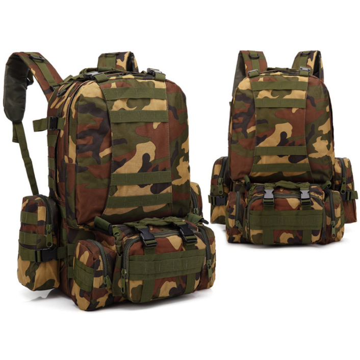 Army Camouflage Tactical Mountaineering Backpack