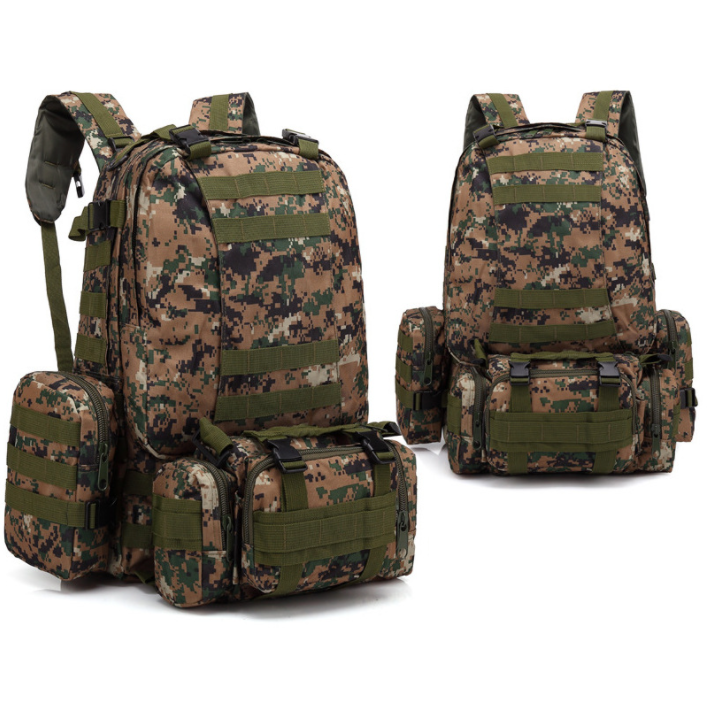 Army Camouflage Tactical Mountaineering Backpack