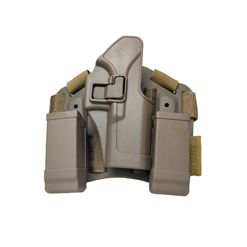 Outdoor CQC Tactical Leg Holster Fits For G17/19/22 Double Defense Combination Thigh Holster