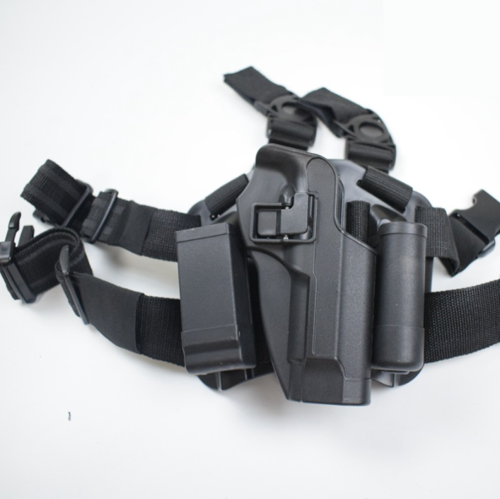 Tactical Quick Draw Holster Fits for M1911 M92 P226 USP Glock 17 Plastic Thigh Holster