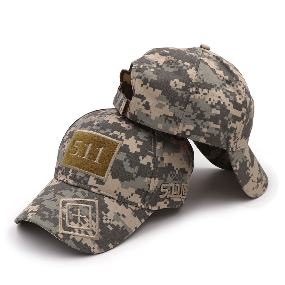 New Outdoor Combat 5.11 Velcro Camouflage Baseball Tctical Cap