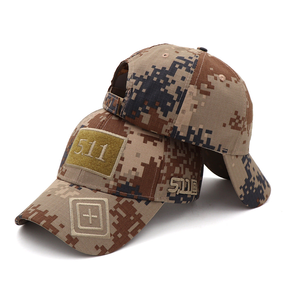 New Outdoor Combat 5.11 Velcro Camouflage Baseball Tctical Cap