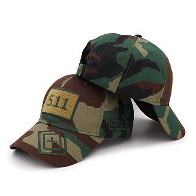 New Outdoor Combat 5.11 Velcro Camouflage Baseball Tctical Cap