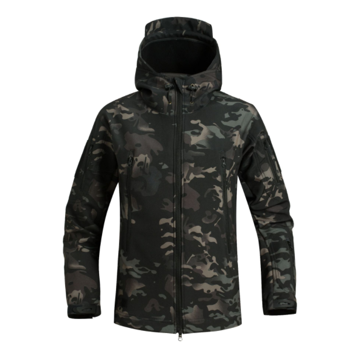 Outdoor Windbreaker Soft Shell Men's Cycling Tactical Jacket Windproof Coat