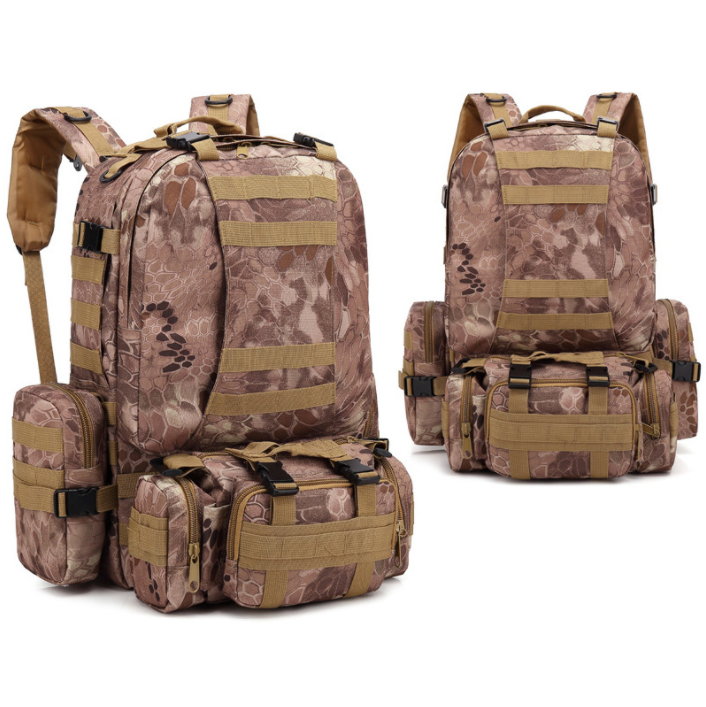 Army Camouflage Tactical Mountaineering Backpack