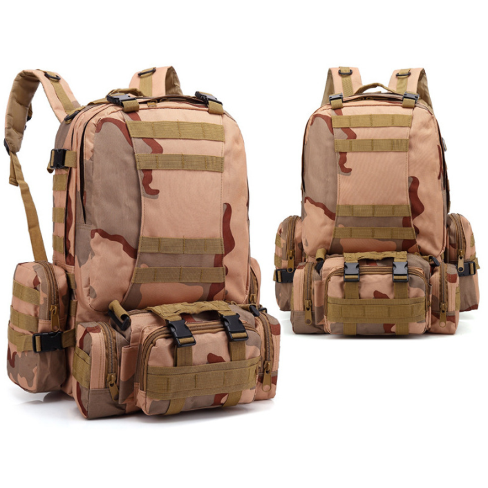 Army Camouflage Tactical Mountaineering Backpack