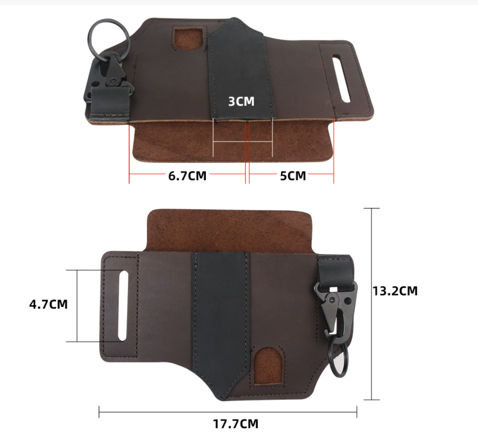 Tactical Multifunctional Pocket Outdoor Flashlight Cover Knife Cover Waist Tool Cover